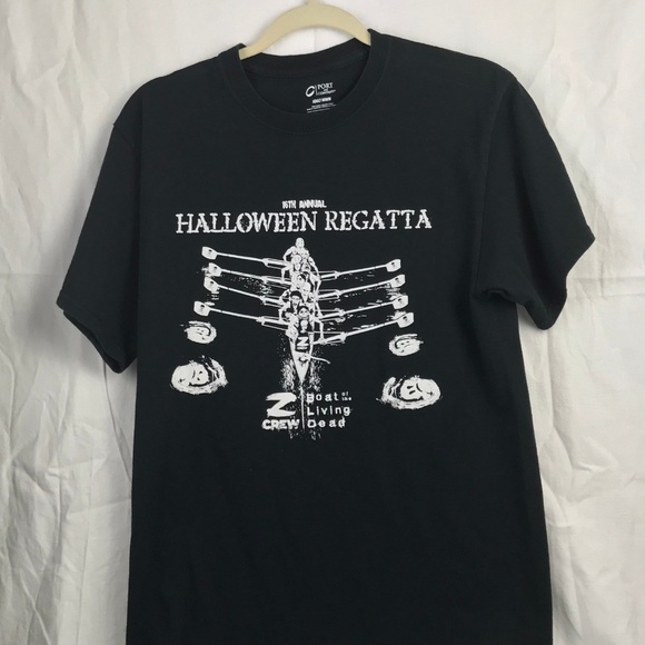 C Port and Company Men's Short Sleeve T Shirt Sz M - Picture 2 of 8